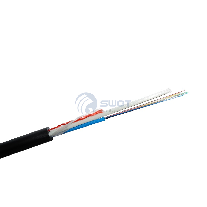 Cable de fibra óptica al aire libre asu